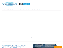 Tablet Screenshot of futureoceans.com